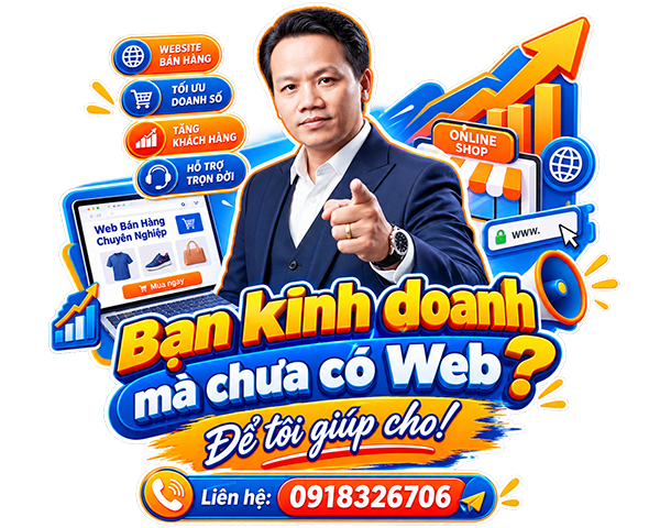 Minh hoạ kinh doanh mà chưa có web